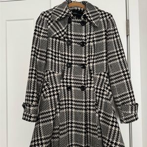 Wool trench coat